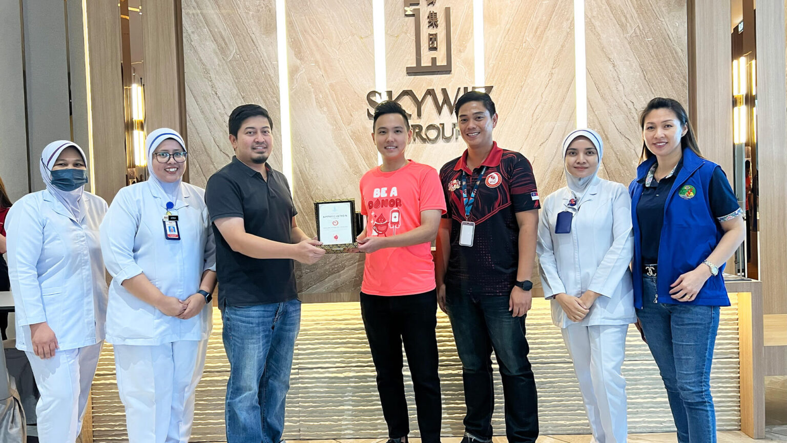 Skywiz Group Blood Donation Campaign 2025